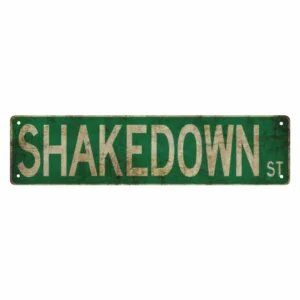 Vintage Avenue Street Sign