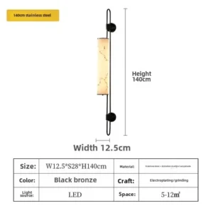 Luxury Marble Wall Lamp